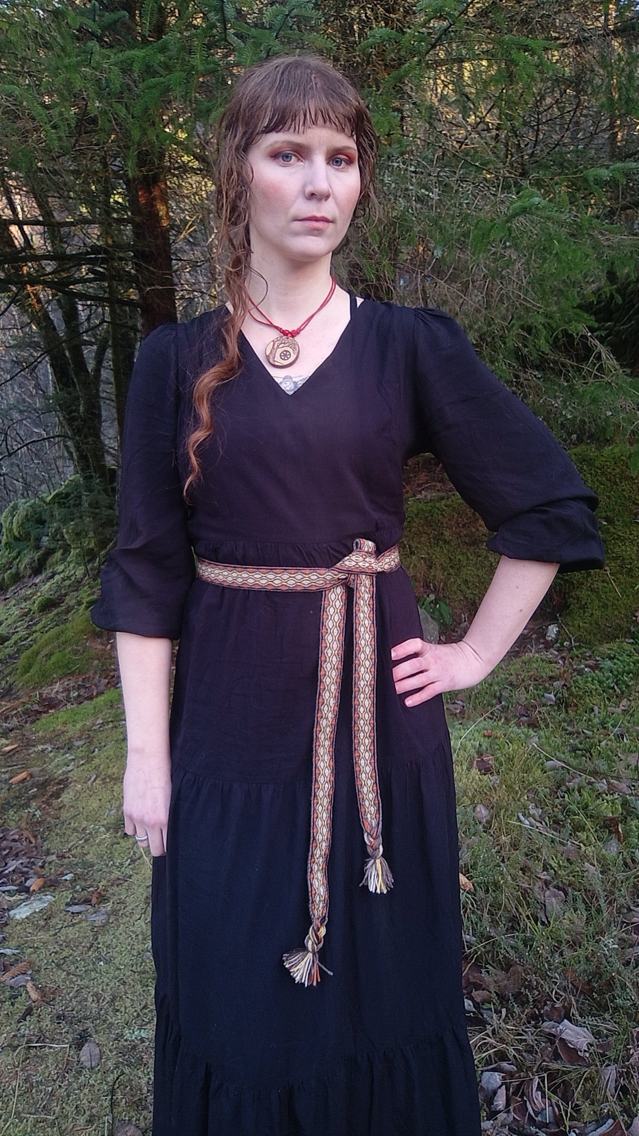 Simple belt with diamonds