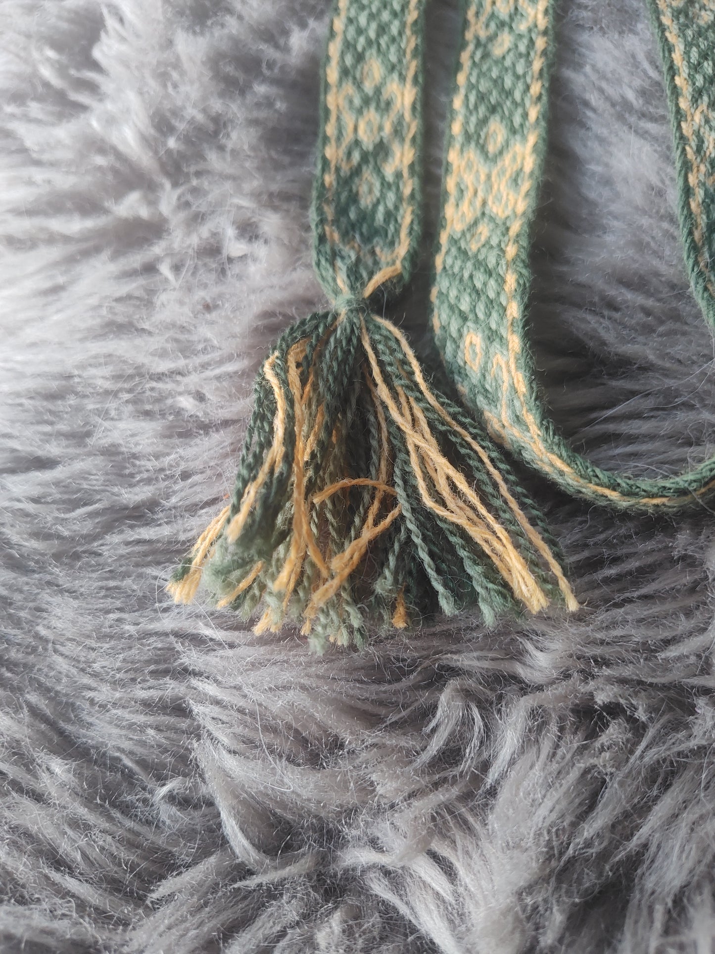 Belt with traditional Baltic motive