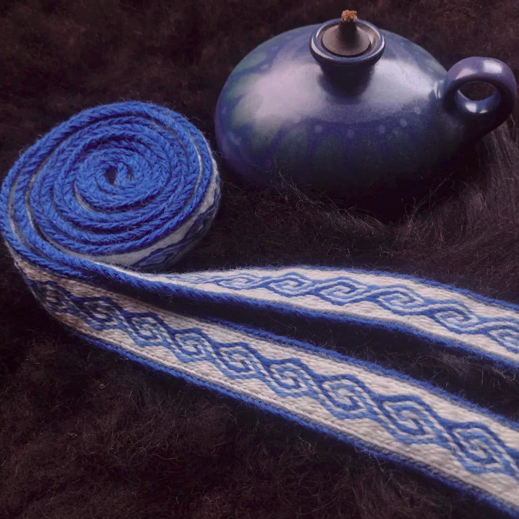 Pdf pattern - kivrim variation ''Blue curls''