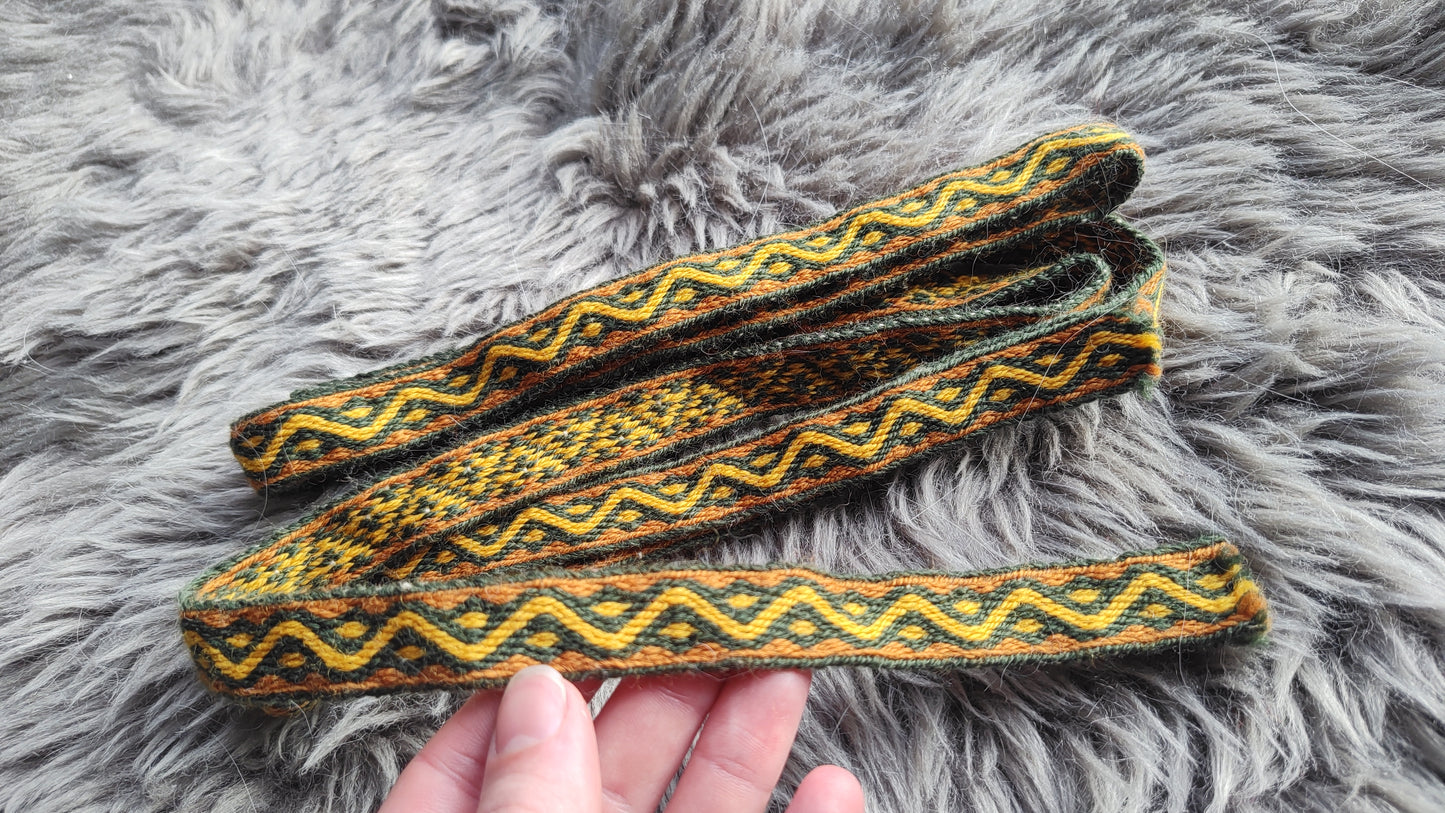 Finnish Iron Age inspired ribbon