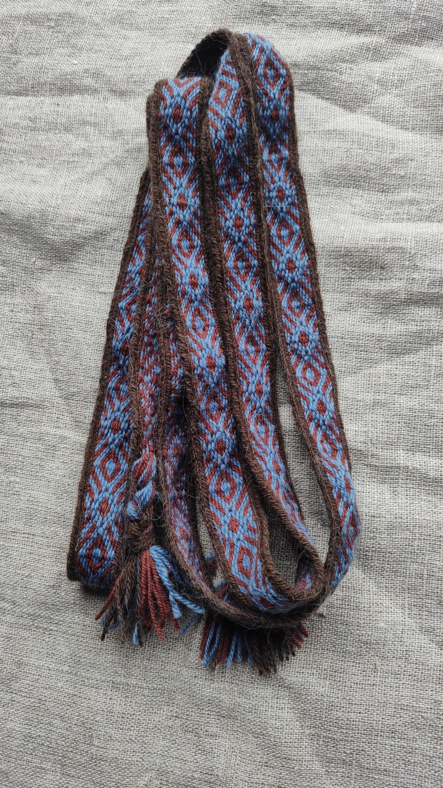 Belt inspired by Finnish Iron Age imagery