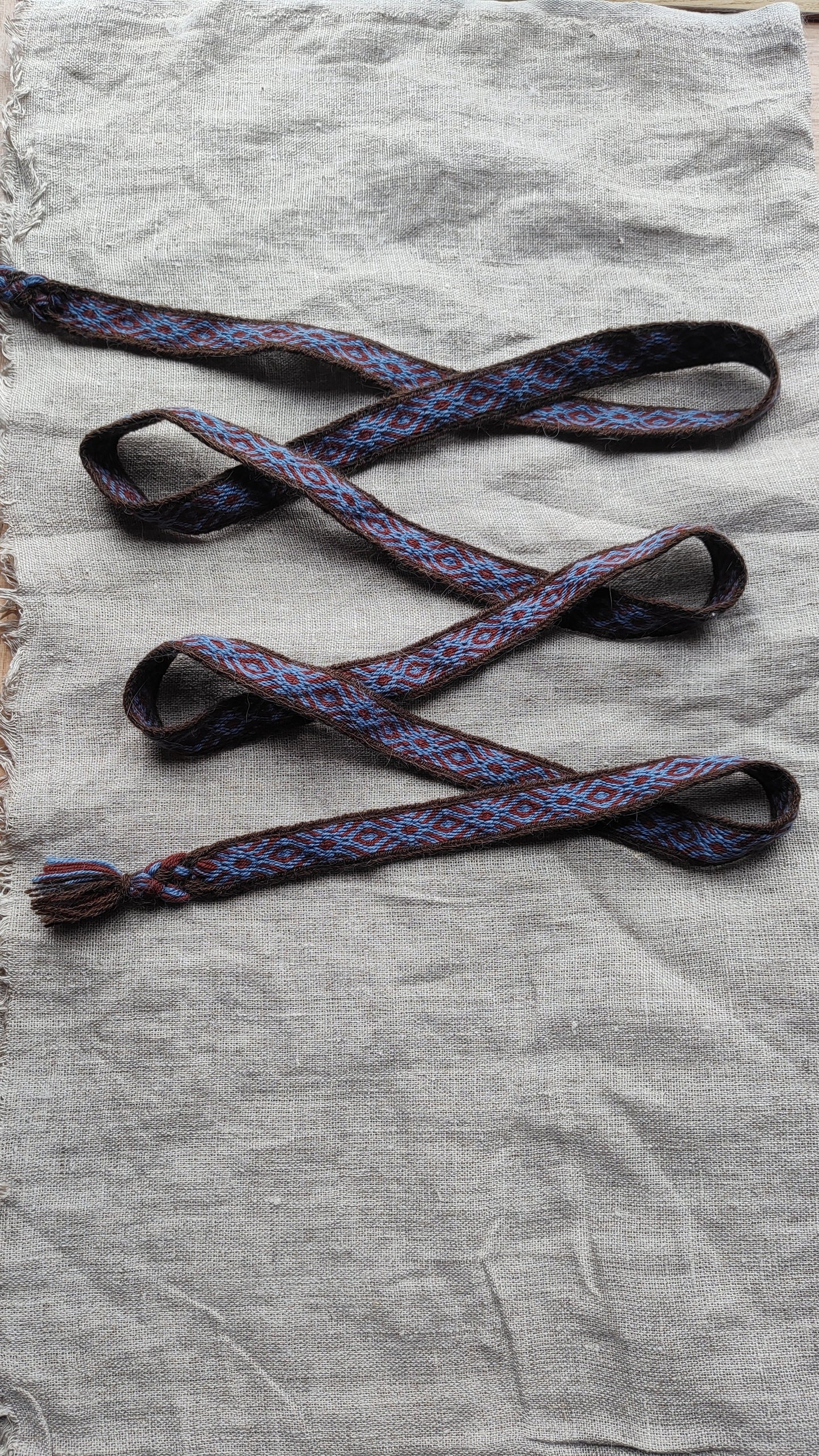 Belt inspired by Finnish Iron Age imagery