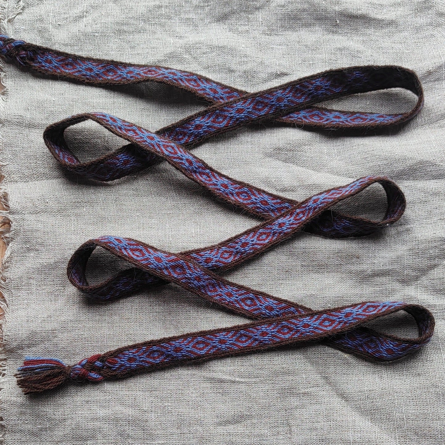 Belt inspired by Finnish Iron Age imagery