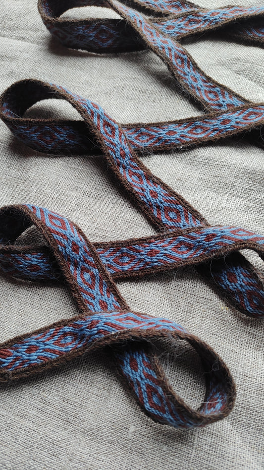 Belt inspired by Finnish Iron Age imagery