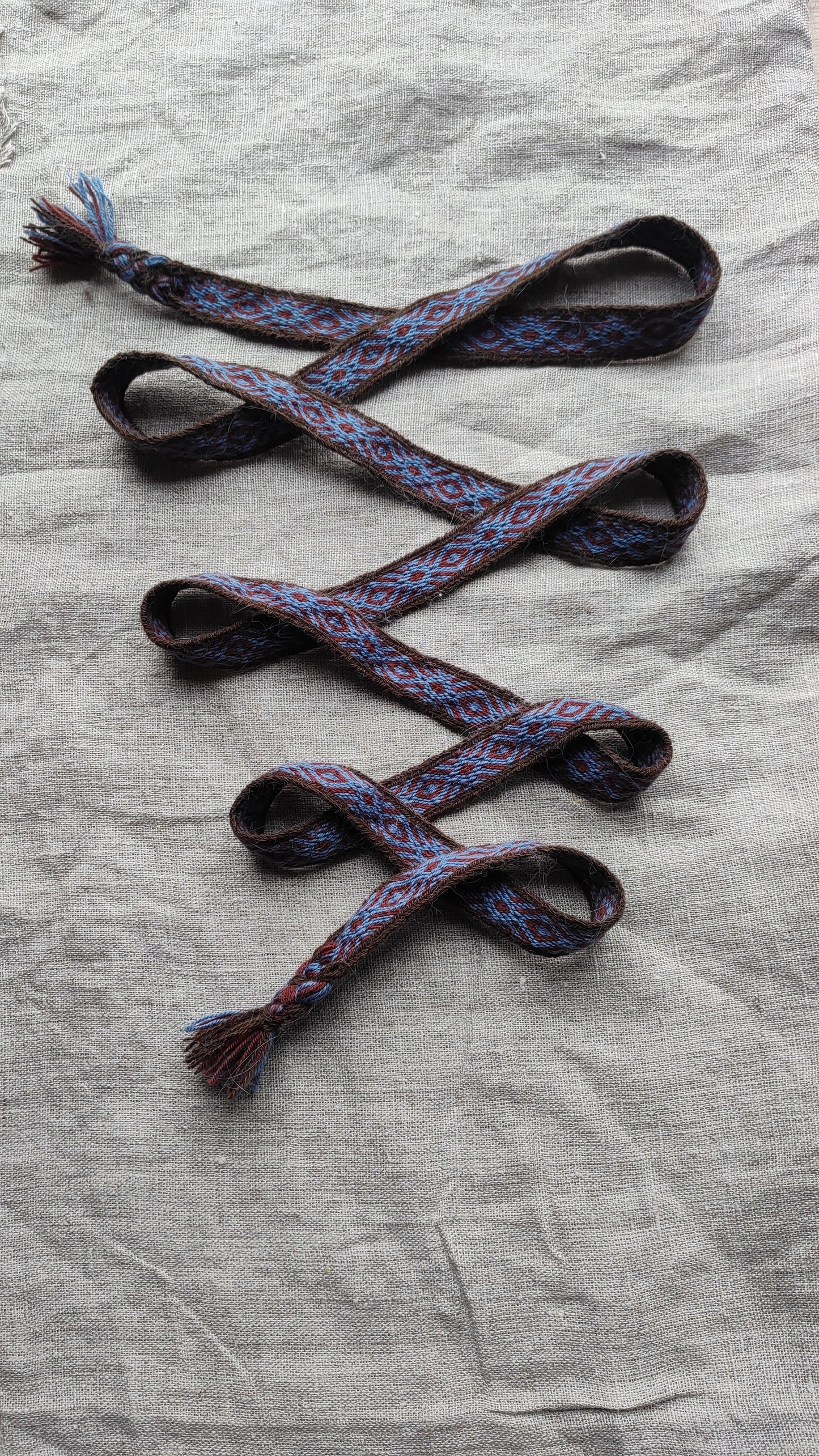 Belt inspired by Finnish Iron Age imagery