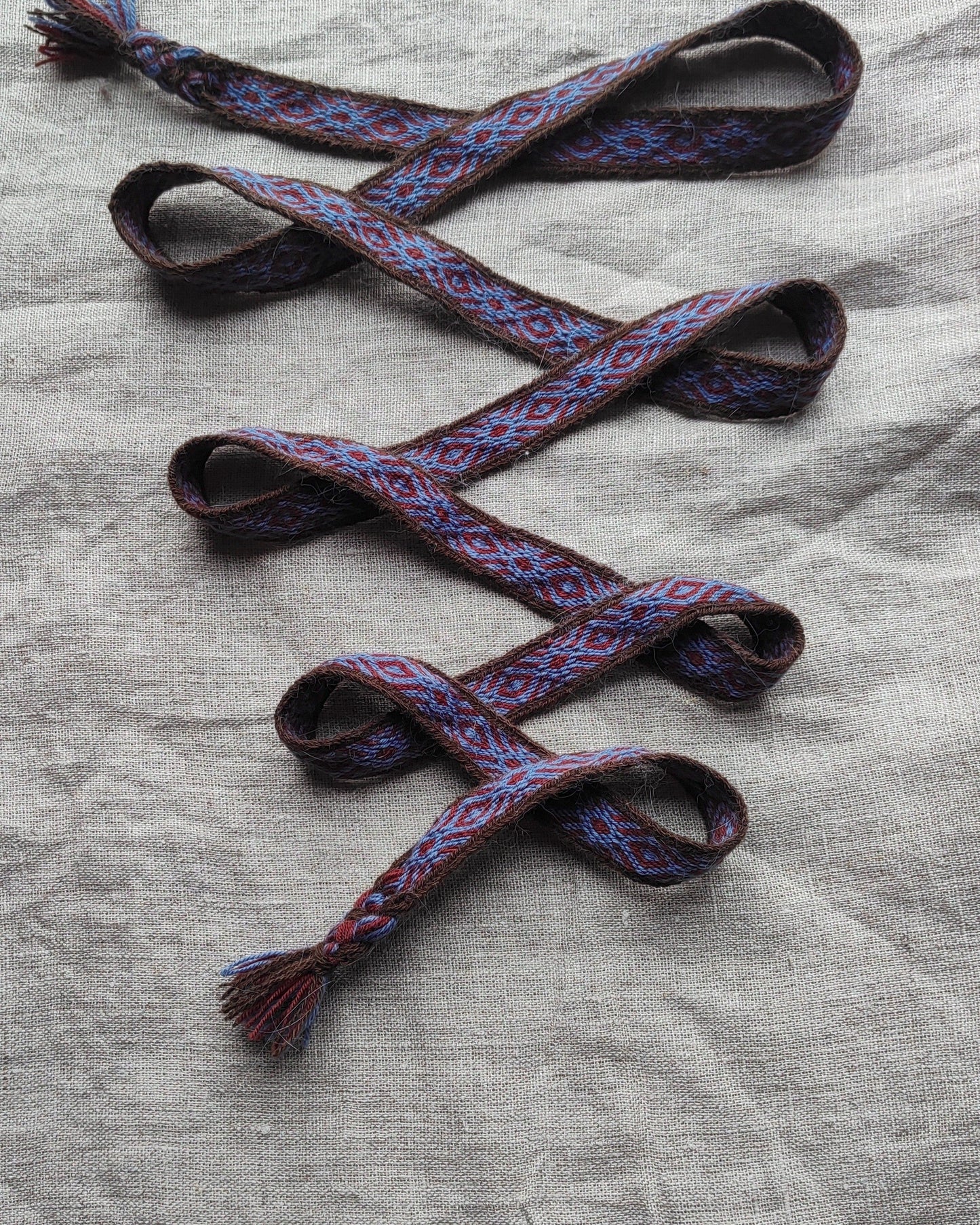 Belt inspired by Finnish Iron Age imagery