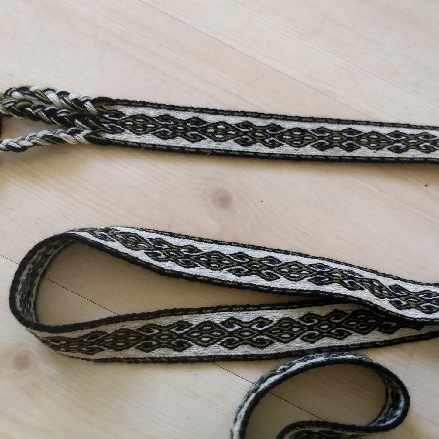 Made to order - Norwegian belt with elaborate kivrim pattern