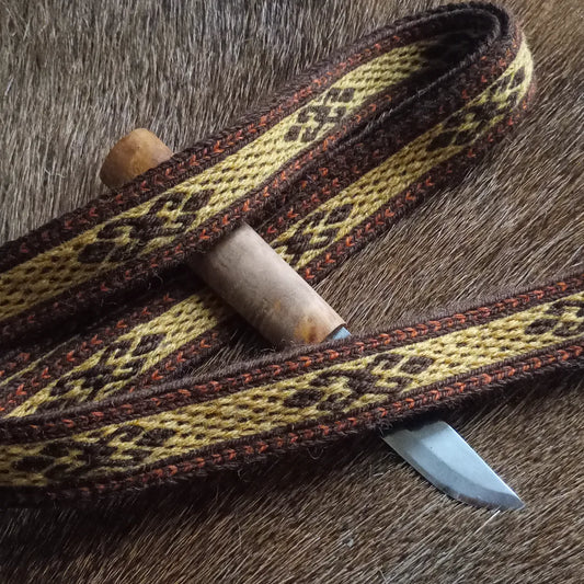 Belt with traditional Baltic motive