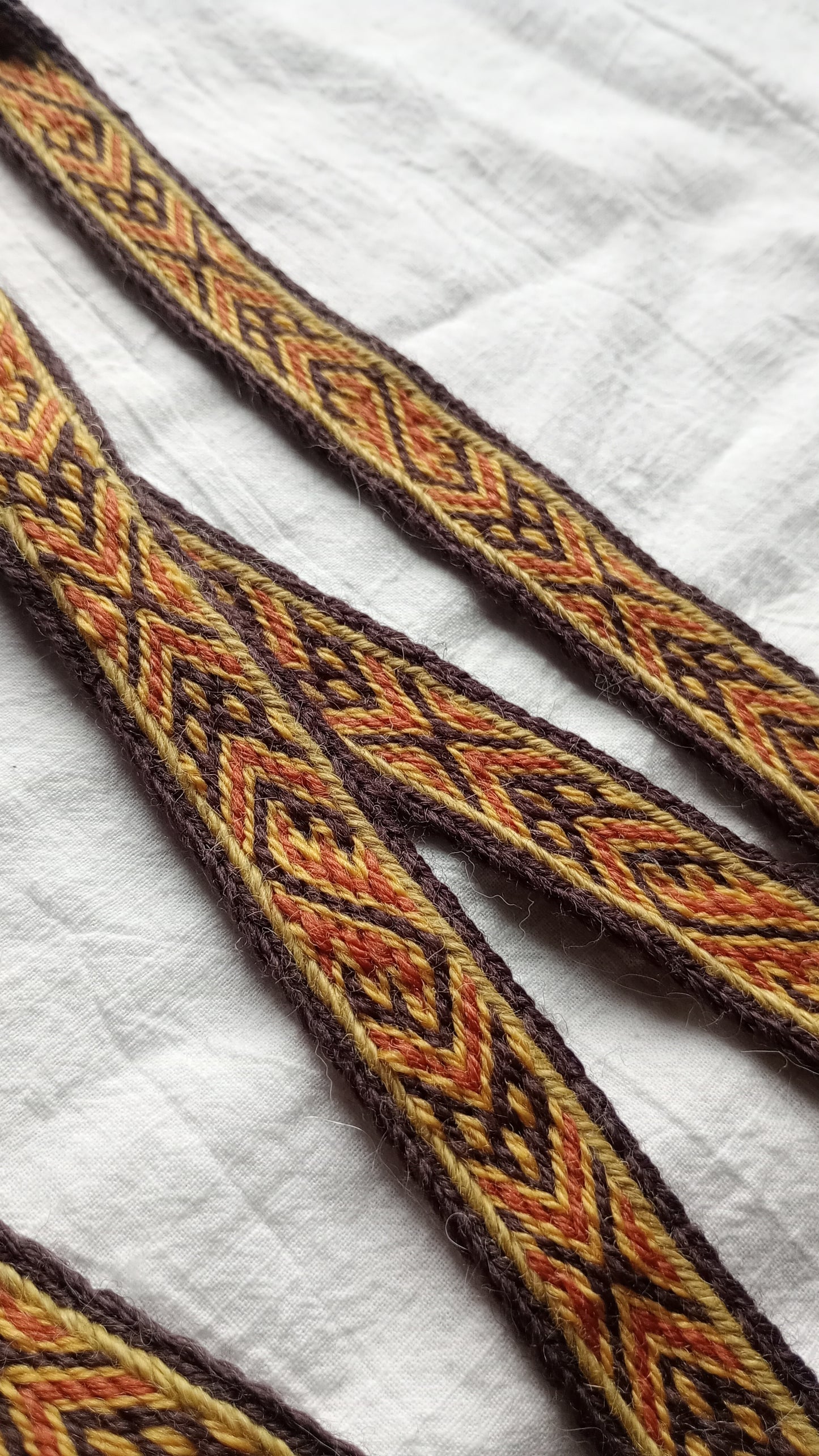 Belt in autumn colours (Birka inspired)