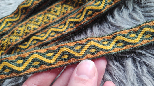Finnish Iron Age inspired ribbon