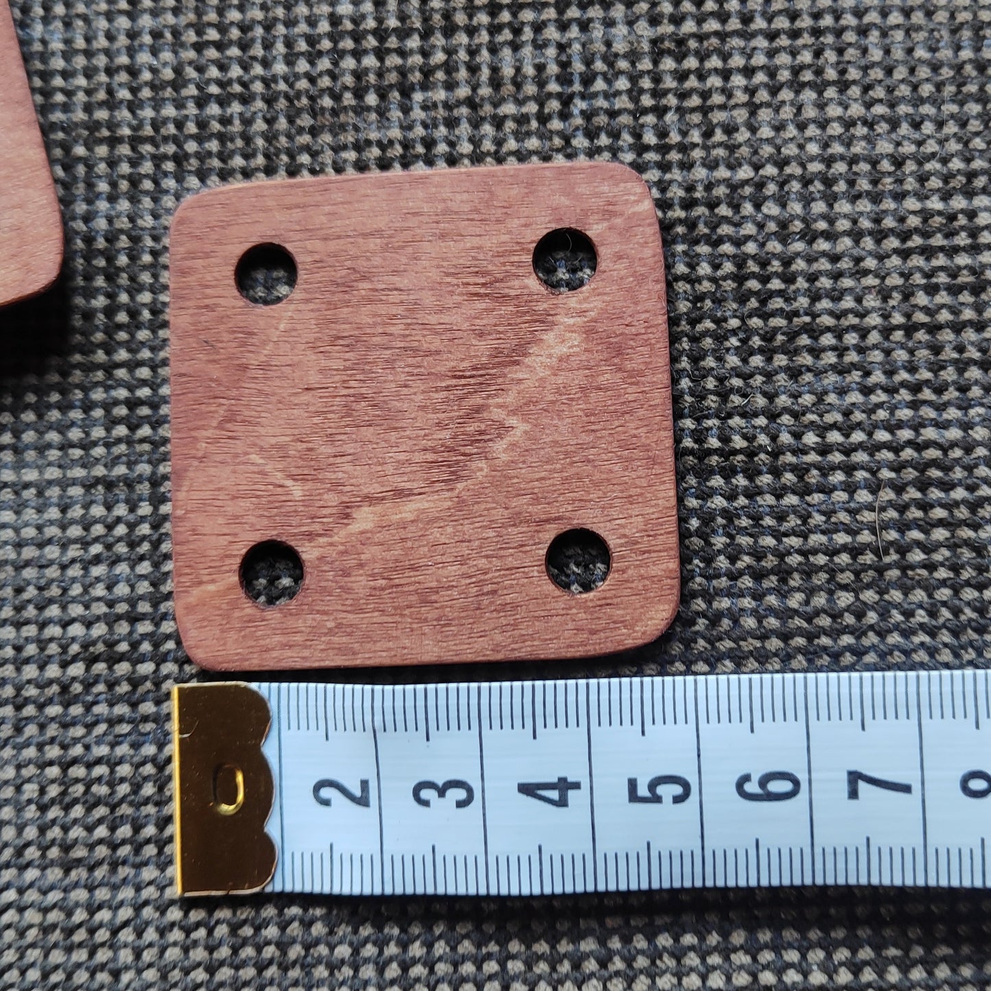 Wooden weaving tablets