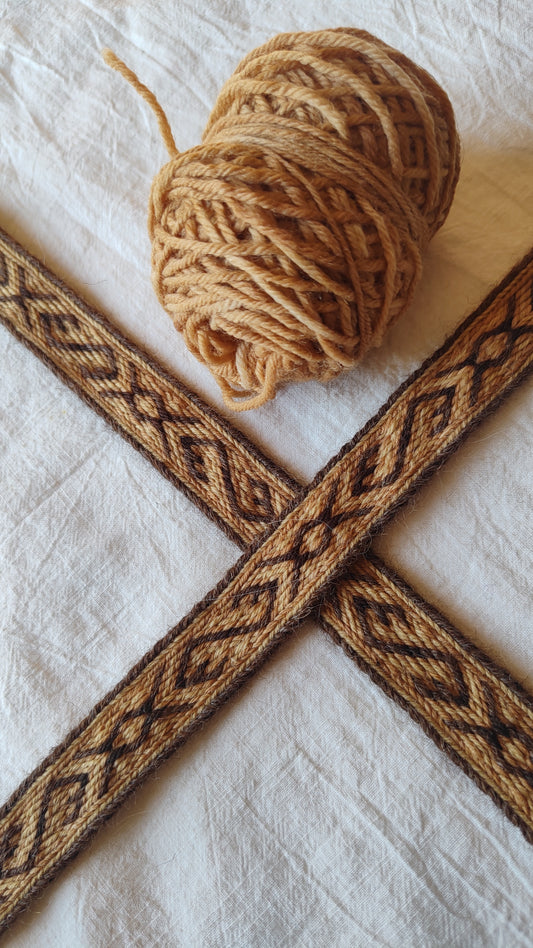 Belt in autumn colours (Birka inspired)