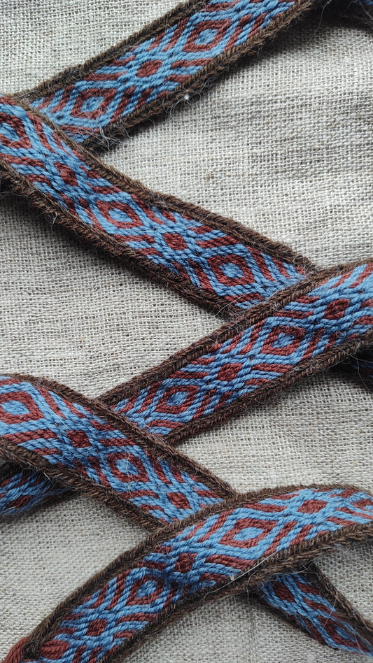 Belt inspired by Finnish Iron Age imagery