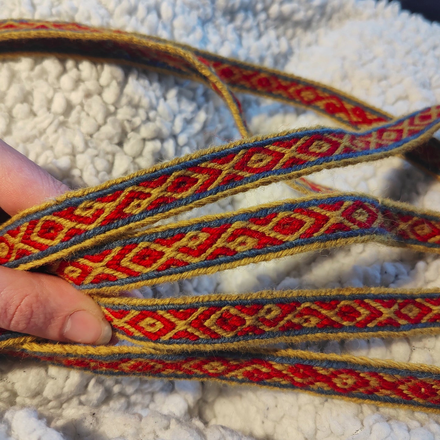 Weaving pattern - Seyðisfjörður band (Seydisfjordur)