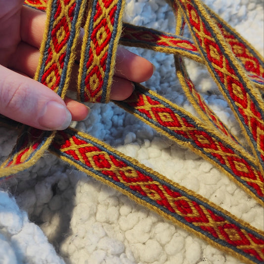 Reconstructed 9-11th century Viking band from Seyðisfjörður (Iceland)