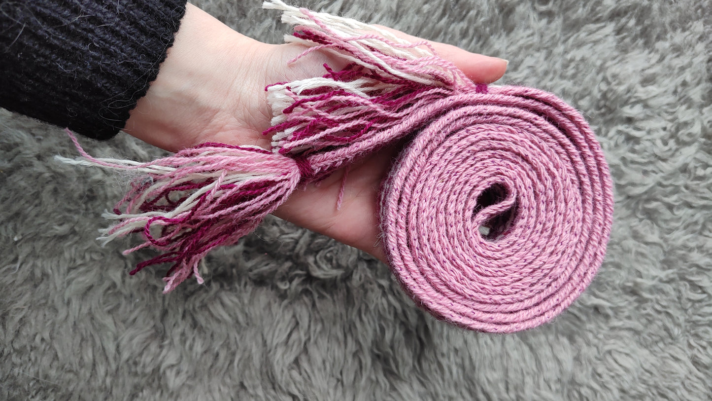 Pink spring themed belt