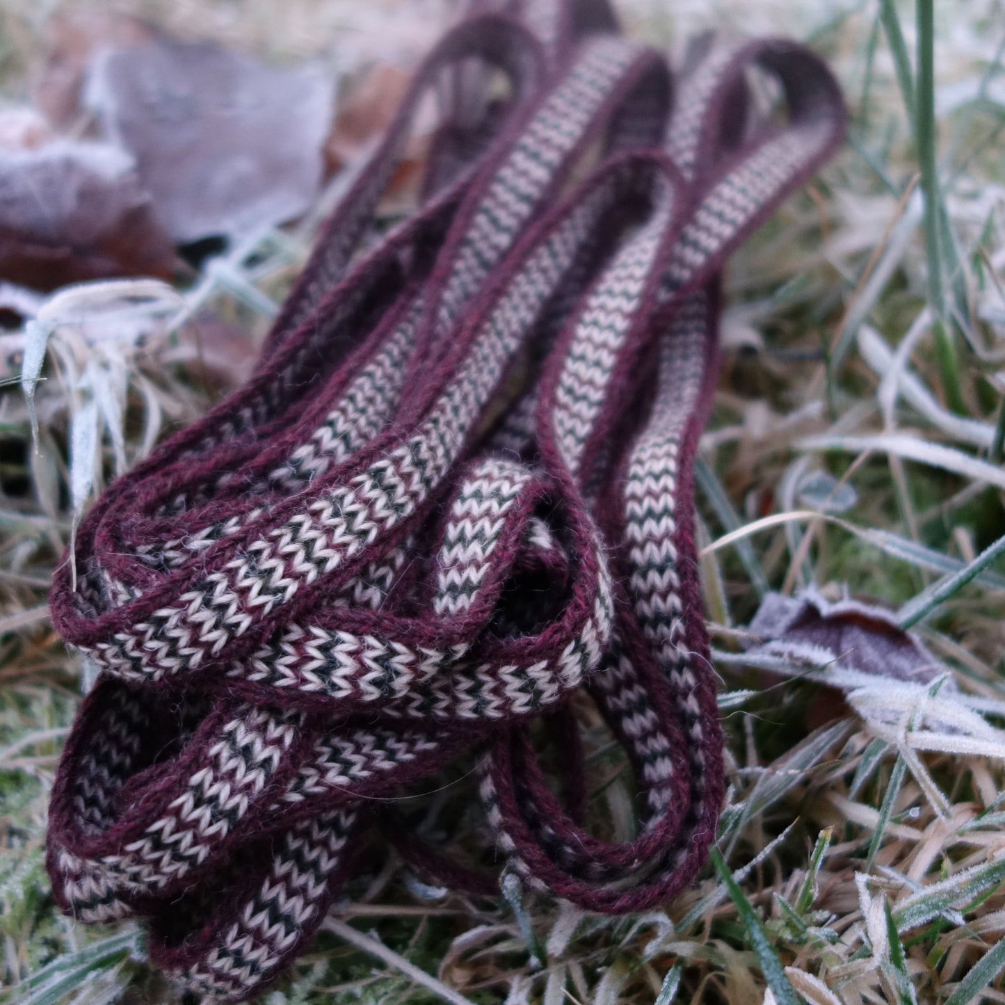 Interpretation of 10-12th century Viking tablet woven trim from Gaigovo / Staraya Ladoga