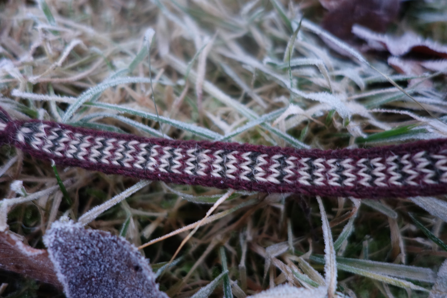 Interpretation of 10-12th century Viking tablet woven trim from Gaigovo / Staraya Ladoga