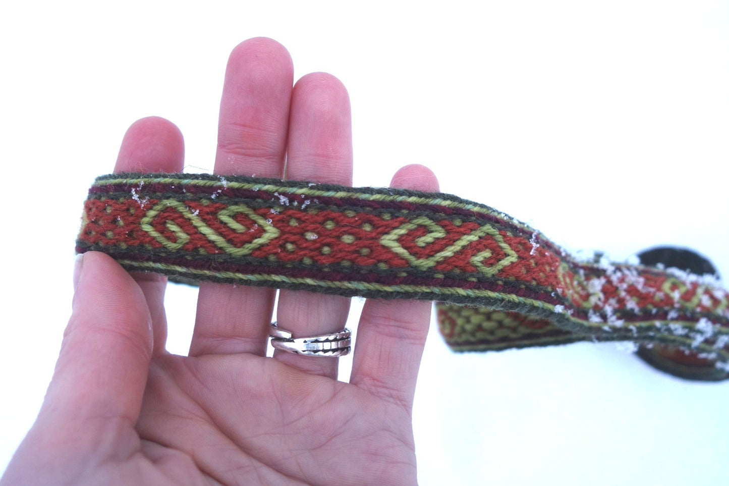 Made to order - Belt with S-shaped double spirals