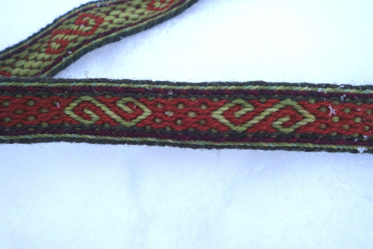 Made to order - Belt with S-shaped double spirals