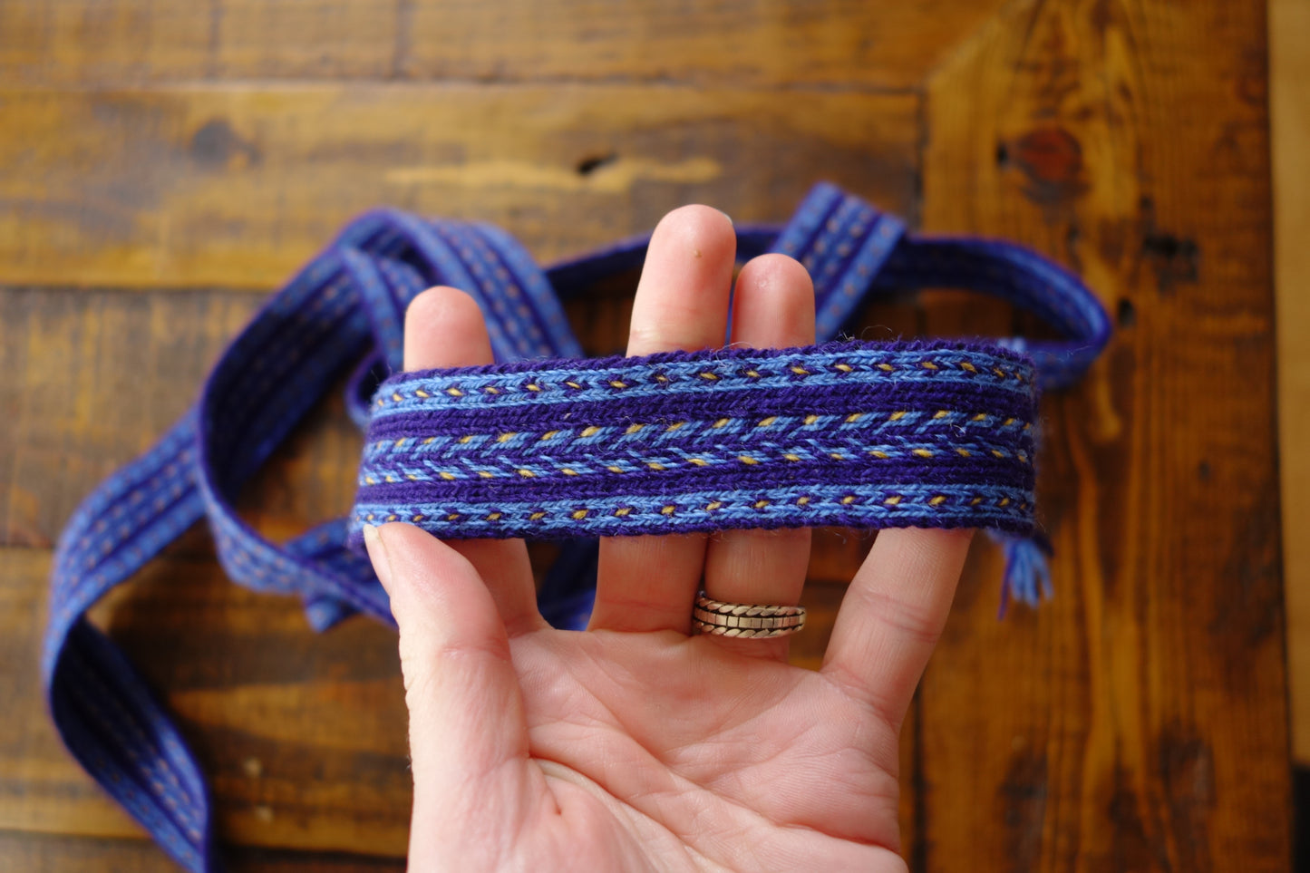 ''Milky way'' - a belt in vivid blue with small stars