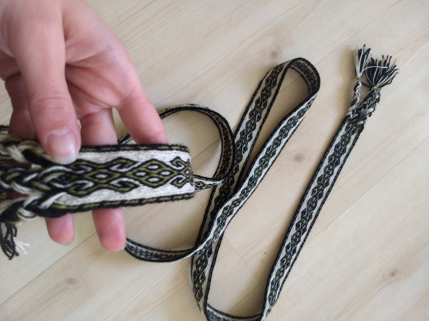 Made to order - Norwegian belt with elaborate kivrim pattern